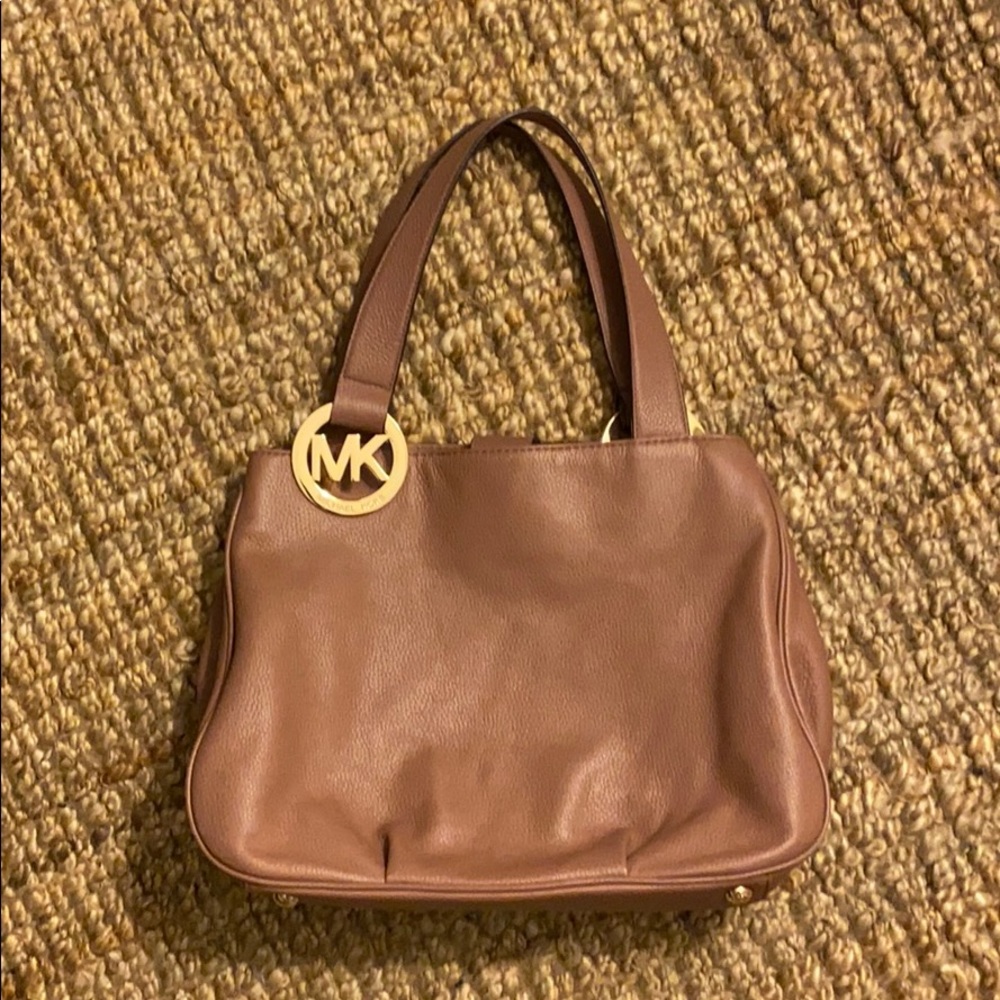 Michael Kors Pebbled Soft Leather Handbag